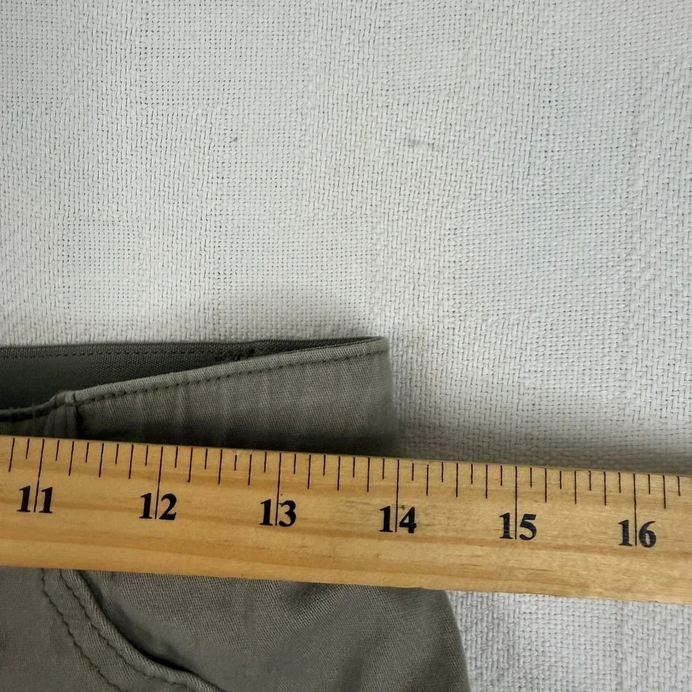 Sincerely Jules Womens Olive Green Stretch Cotton Pull On Cargo Pants Size L - Picture 7 of 8